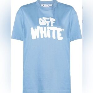 Off-White Blue Short Sleeve Tee